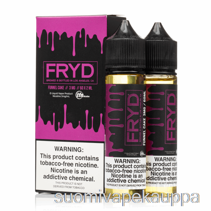 Vape Box Suppilo Kakku - Fry E-neste - 120ml 0mg